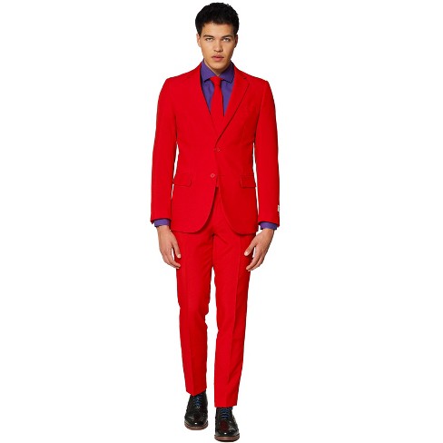 Opposuits Men's Suit - Red Devil - Red - Size: Us 42 : Target