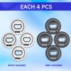 GSE Set of 8 Replacement Washers with Bottle Opener for Washer Toss Pitching Lawn Game - 4 of 4