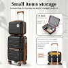 KTMBDW 4-Piece Set (14", 20", 24", 28"), Hardshell Suitcases With Wheels, With Scratch-Resistant Surface, Four Multi-directional Wheels - 4 of 4