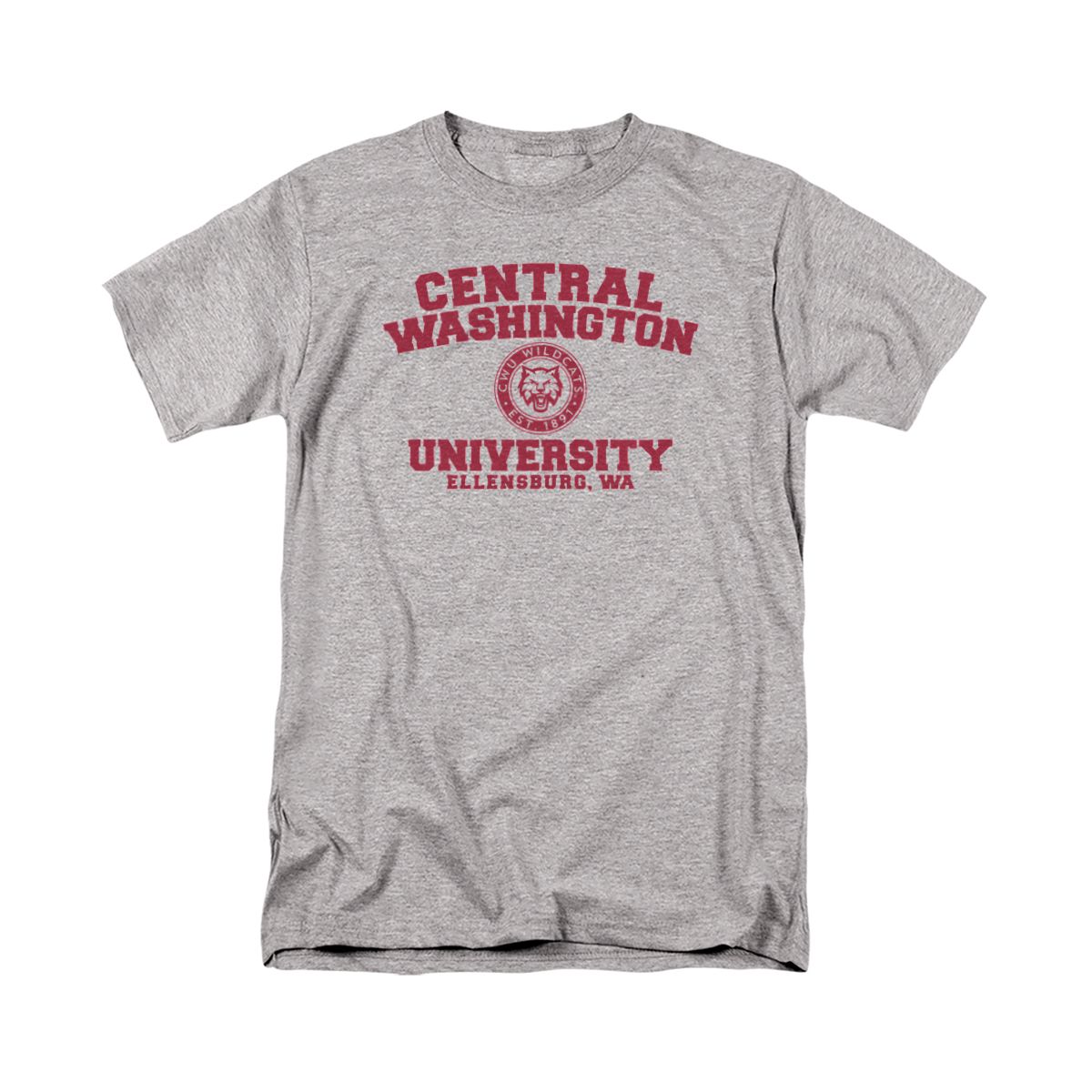 Men's Central Washington University Official Circle Logo T-Shirt