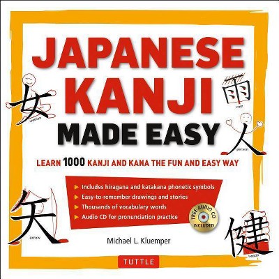 Japanese Kanji Made Easy - by  Michael L Kluemper (Mixed Media Product)