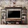 Stonehedge Industrial Pipe Inspired TV Stand: Entertainment Center for 60" TVs - HOMES: Inside + Out - image 4 of 4