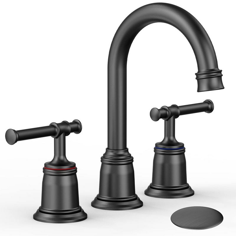 Classical Bathroom Faucets for Sink 3 Holes, 3 of 8