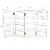 Jewelry Organizer - 6-Tier Earring Holder Rack For 140 Pairs - Clear Acrylic Necklace Holder - Foldable & Freestanding Jewelry Holder - Homeitusa - 4 of 4