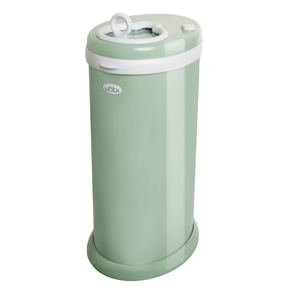 Photos - Other for Child's Room Pearhead Ubbi Steel Diaper Pail - Sage Green 