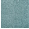 Modway Enyssa 5x8 Solid High Pile Shag Area Rug With In Aqua Blue and Ivory - 2 of 4