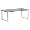 Kings Brand Furniture Modern Chrome Finish with Glass Top Rectangular Cocktail Coffee Table for Living Room - 2 of 4