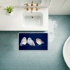 Stupell Industries Perched Trio of Song Birds Printed Plush Bathroom Floor Mat, design by Lorenzo Collective - 3 of 4