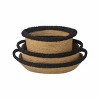 WeThinkStorage Twisted Jute Decorative Basket and Tray with Soft Rope Handle - 2 of 4