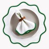 Solino Home Linen Scallop Placemats | Giselle Scallop Edge - 2 of 4