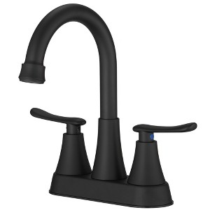 BWE 4 in. Centerset 2-Handle High-Arc Bathroom Faucet - 1 of 4