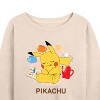 Women's - Pokémon - Sleeping Pikachu Lightweight French Terry Slouchy - 2 of 4