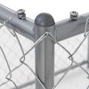 Lucky Dog 5 x 5 x 4 Foot Heavy Duty Outdoor Chain Link Dog Kennel (2 Pack) - 4 of 4