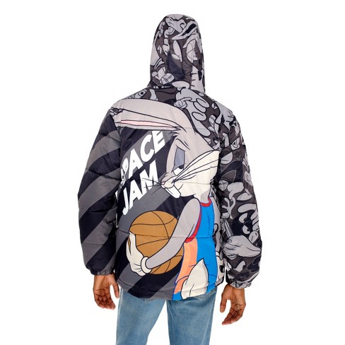  Members Only Men's Spacejam Galaxy Midweight Jacket (Navy,  Small) : Clothing, Shoes & Jewelry