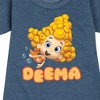 - Bubble Guppies - Deema Graphic Short Sleeve Fleece Dress - 2 of 4