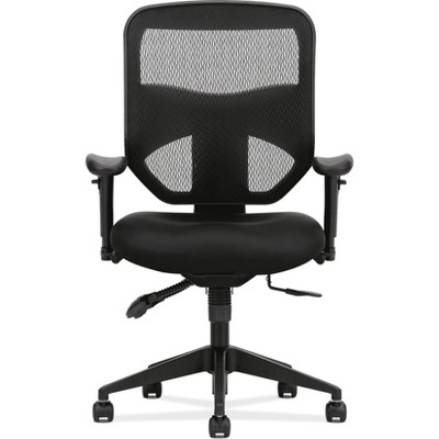 ErgoFlex 360° Black Mesh Adjustable High-Back Task Chair