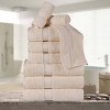 Luxury Cotton Heavyweight Ultra-Plush 9 Piece Towel Set by Blue Nile Mills - 2 of 4