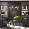 Rennnsan Avenlor 33"W 18-Light Bubble Glass Modern Dimmable Chandelier in Gold - 4 of 4
