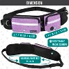 PetAmi Hands Free Dog Leash, Running Belt Bag for Walking Jogging, Waist Double Zipper Pouch with Waste Bag Dispenser - 2 of 4
