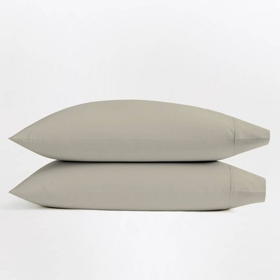 400 Thread Count Ultimate Percale Cotton Solid Pillowcase Set - Purity Home