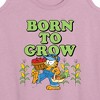 Women's - Garfield - Born To Grow Graphic Racerback Tank - 2 of 4