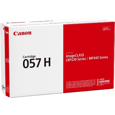 Canon 057 H Black Toner Cartridge High Yield 3010C001