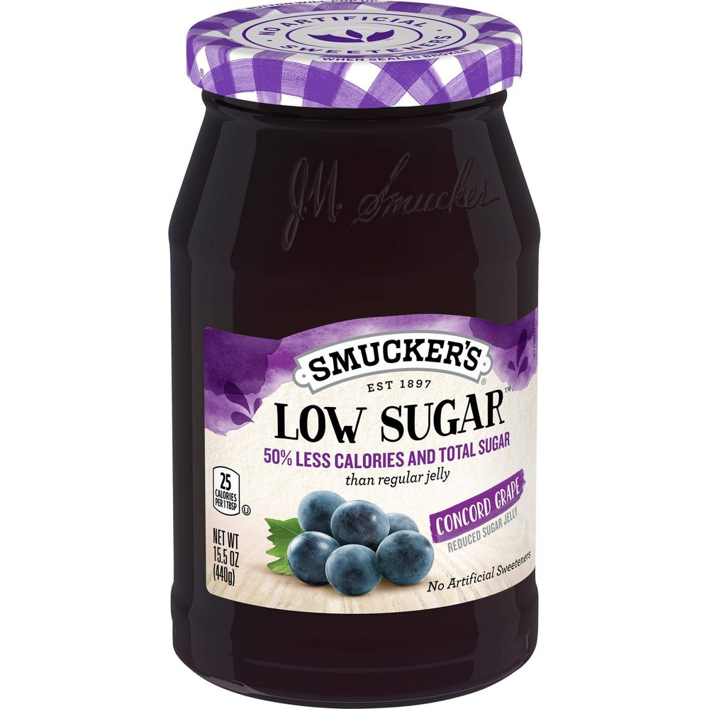 UPC 051500016671 product image for Smucker's Low Sugar Concord Grape Jelly - 15.5oz | upcitemdb.com