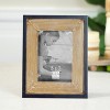 VIP Wood 10.5 in. Brown 5X7 Picture Frame with Stand - 3 of 4