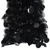 vidaXL Pop-up Artificial Christmas Tree Black 4 ft PET - 3 of 4