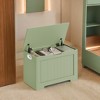 Storage Chest, 29.9 Inches Width Storage Bench, Entryway Bench with 2 Safety Hinges, Shoe Bench, Farmhouse Style, for Entryway, Bedroom, Living Room - 4 of 4