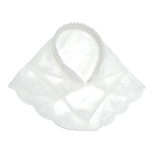Unique Bargains Women's Plaid Lace Triangle Headband 1 Pc - 1 of 4