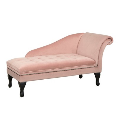 Pink chaise online chair