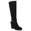 Journee Women's Avalonn Knee High Dress Boots - 2 of 4