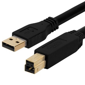 Cmple - USB 3.0 Printer Cable 3ft USB A to B Cord Male to Male for ...