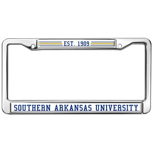 Southern Arkansas University Full Size Standard License Plate Metal Frame - 1 of 4