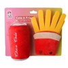 American Pet Supplies Cola & Fries Squeaker Dog Chew Toy Gift Set – Plush Dog Toy with Durable Texture - 2 of 4