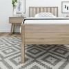 Plank+Beam Scandinavian Twin Bed Frame with Headboard, Solid Wood Platform Bed for Adults - 4 of 4