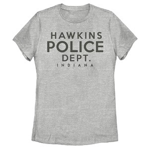 Women's Stranger Things Hawkins Police Department T-Shirt - 1 of 3