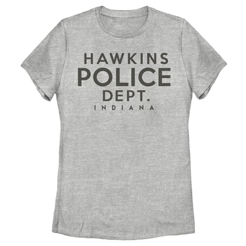 Women's Stranger Things Hawkins Police Department T-Shirt, 1 of 4