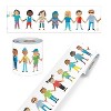 Carson Dellosa Education All Are Neighbors Rolled, 65 Feet Per Roll, Pack of 3 - 3 of 4