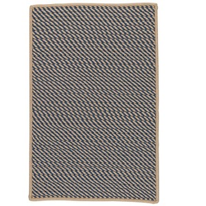 Colonial Mills Point Prim Braided Runner, Blue 2'x10' , Rectangle Shape - 1 of 1