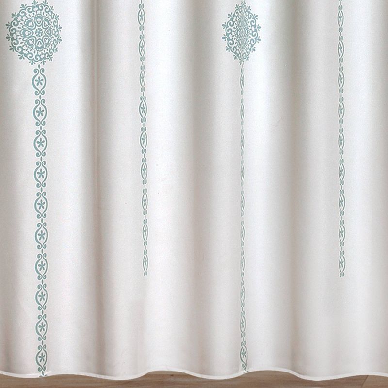 Stripe Medallion Shower Curtain - Lush Décor, 4 of 11