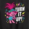 Boys' - Trolls - Turn It Up Poppy Graphic Long Sleeve Fleece Sweatshirt - 2 of 4