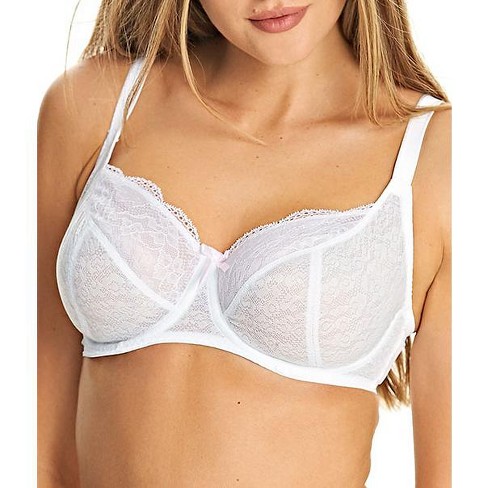 Freya Women's Fancies Plunge Balcony Bra - AA1011 34F White