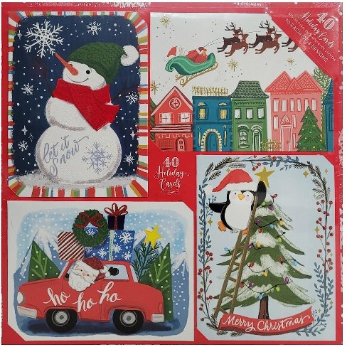 Bulk Christmas Cards With Envelopes – 100 Clear Cards, Wholesale Lot, Shop Or Personal Use