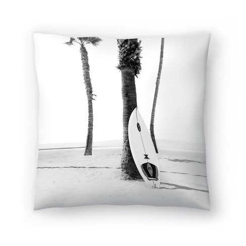 Okuna Outpost Set Of 4 Coastal Beach Throw Pillow Covers, 18x18