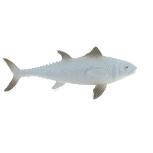 Collectible Wildlife Gifts | Mullet, Grey mullets are a family Mugilidae, Saltwater, Rubber Fish, Realistic, Model,  Toy, Gift,  5"  F0417 B378 - 1 of 4