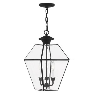 Livex Lighting Westover 3 - Light Pendant in  Black - 1 of 2
