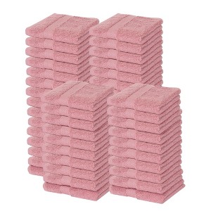 Splash Zero Twist 100% Ring Spun Cotton Face Washcloth Set – Reversible, 550 GSM, Soft, Lightweight, Highly Absorbent Towels for Bathroom - 1 of 4