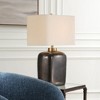Uttermost Quentin Table Lamp-Vintage Inspired Bronze with Crackled Detailing - 2 of 4